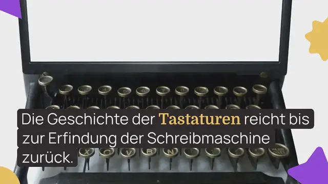 Video thumbnail for Geschichte der Tastaturen Layout-Revolution seit 1868: