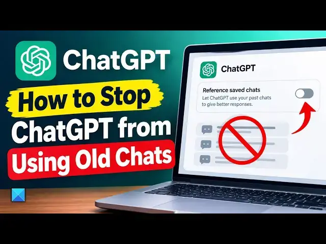 Video thumbnail for How to stop ChatGPT from using old chats