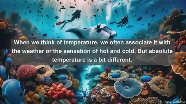 Video thumbnail for Absolute temperature in science  definition and examples