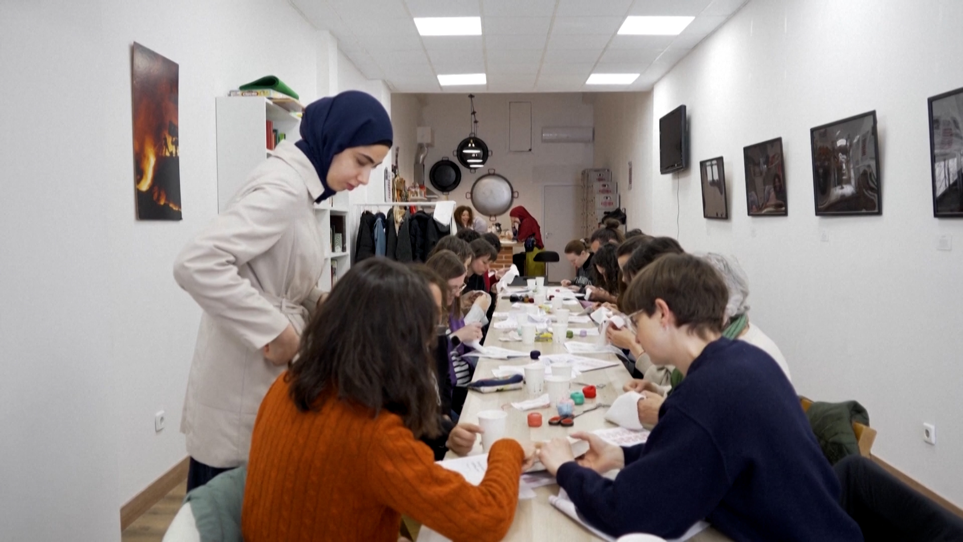 Video thumbnail for Tatreez in Madrid: Stitching culture and resistance