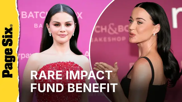 Video thumbnail for Selena Gomez, Katy Perry, Martin Short and more step out for Rare Impact Fund Benefit