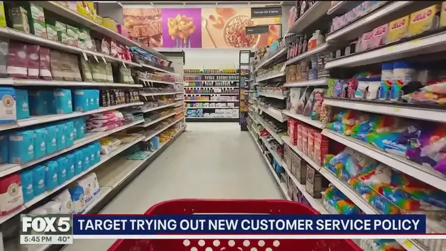 Video thumbnail for Target trying out new customer service policy