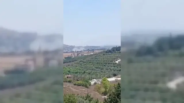 Video thumbnail for Lebanon: Multiple Israeli Attacks Reported in the South.