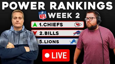 'Video thumbnail for NFL Week 2 Power Rankings'