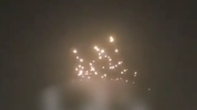 Video thumbnail for Sirens blare in Bahrain as Iran launches barrage of missiles, drones