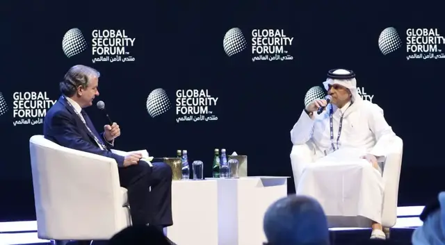 Video thumbnail for Qatar forges new defence alliances as Doha hosts Global Security Forum