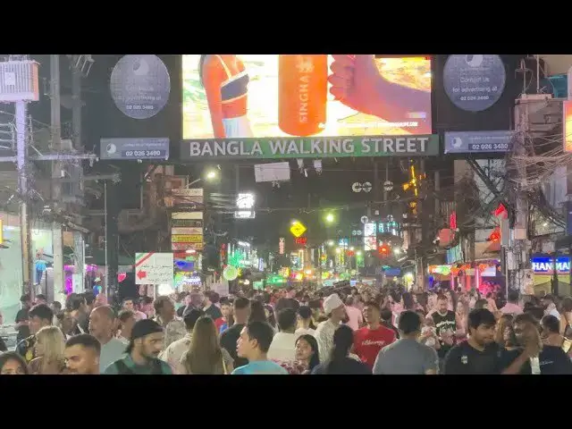 'Video thumbnail for Bangla Road Patong Beach Phuket Thailand 2024'