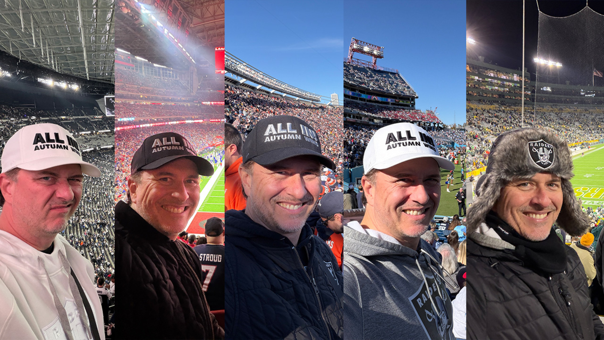 Video thumbnail for Fastest time to visit all NFL stadiums  72 days, 20 hours and  56 minutes by Brian Fowler