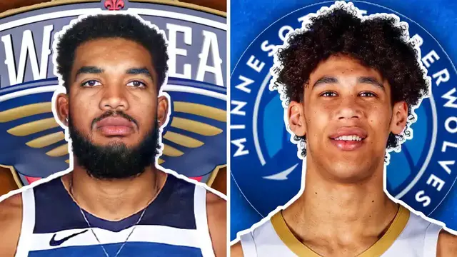 'Video thumbnail for knyt: nba mock trade: karl-anthony towns to the new orleans pelicans? feat. zion & ingram'