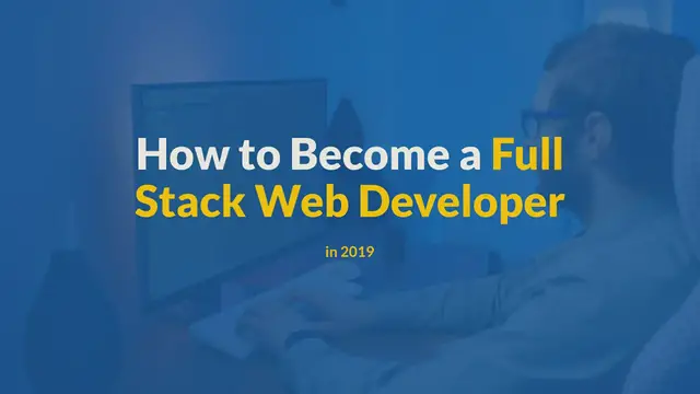 Video thumbnail for How to Become a Full Stack Web Developer in 2023 : A Complete Guide