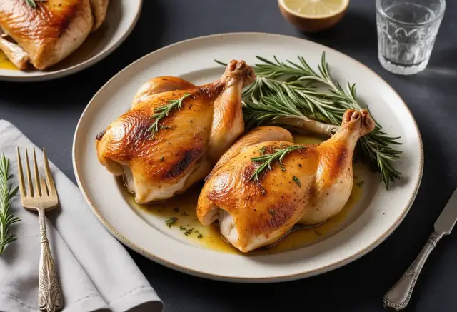 Video thumbnail for Oven-Roasted Bone-In Chicken Breasts