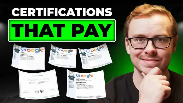Video thumbnail for shane hummus: top remote jobs unlocked: best career certifications