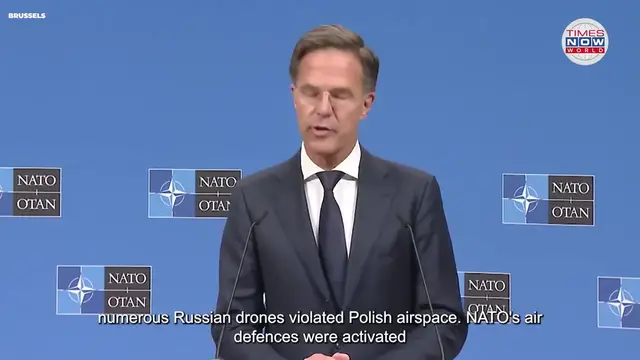 'Video thumbnail for NATO Scrambles With Eastern Sentry After Costly Drone Intercepts | Times Now World'