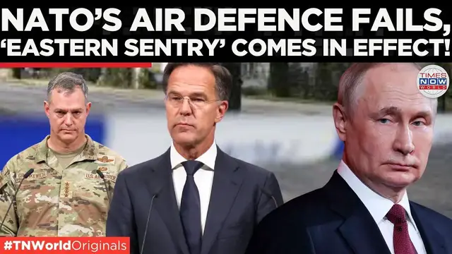 Video thumbnail for NATO Scrambles With Eastern Sentry After Costly Drone Intercepts | Times Now World