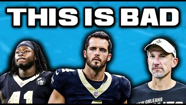 Video thumbnail for The New Orleans Saints Are In A Very Difficult Situation