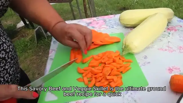 Video thumbnail for Best Ground Beef Recipe_ Savory Beef and Veg