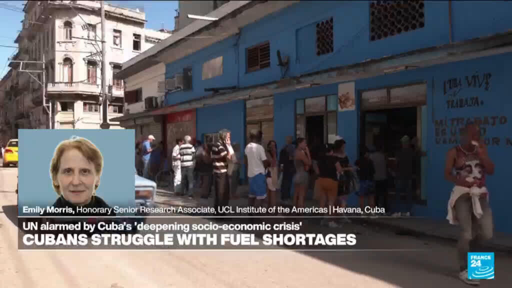 Video thumbnail for Cubans struggle with fuel shortages