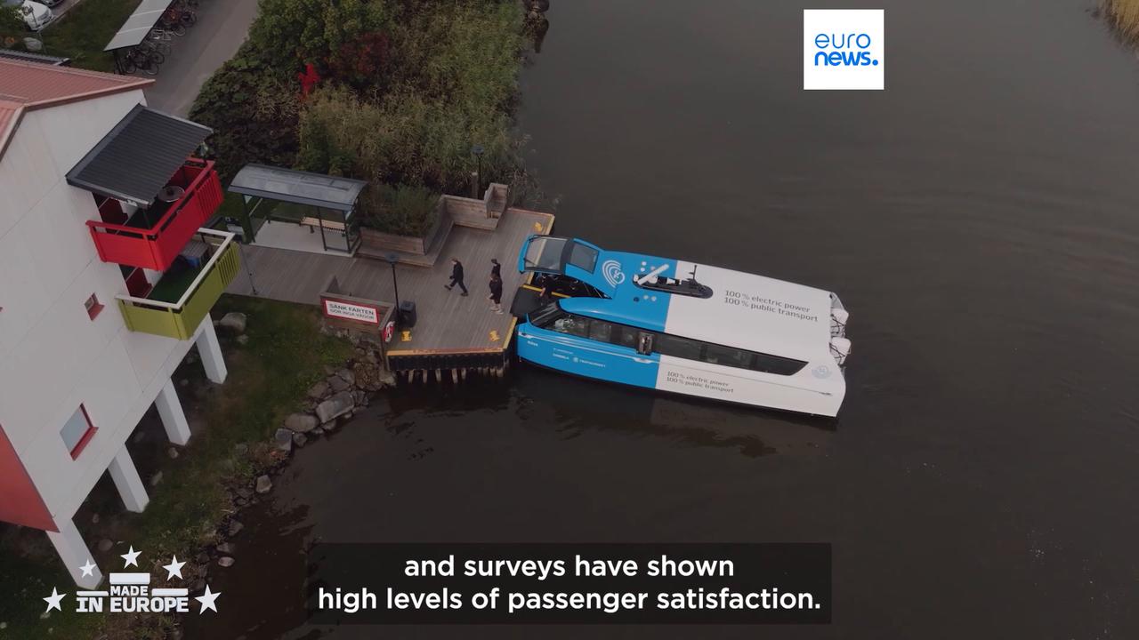 Video thumbnail for How Candela’s flying ferries could bring commuters back to the water