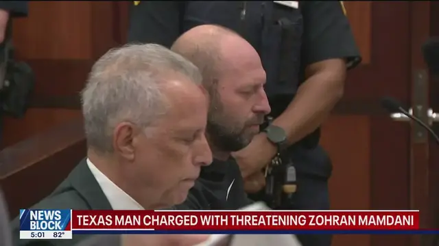 'Video thumbnail for 'Muslims don't belong here': Texas man allegedly threatens NYC mayoral candidate'