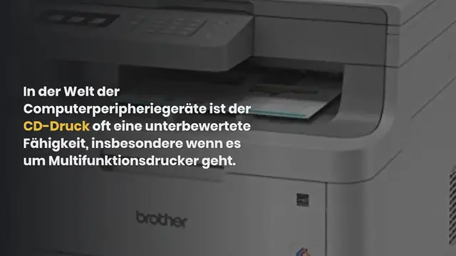 Video thumbnail for Multifunktionsdrucker mit CD Druck Test 2024
