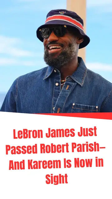 Video thumbnail for LeBron James Just Passed Robert Parish—And Kareem Is Now in Sight