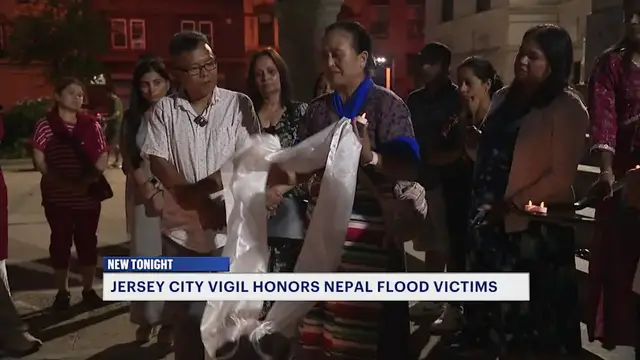 Video thumbnail for Jersey City community holds candlelight vigil for victims of deadly Nepal flash flooding