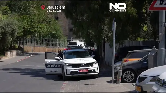 Video thumbnail for Israeli activists urge EU in Jerusalem protest: ‘silence is complicity’ on Gaza