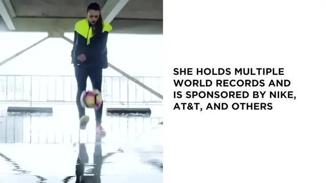 Video thumbnail for Soccer Freestyle Legend | Indi Cowie