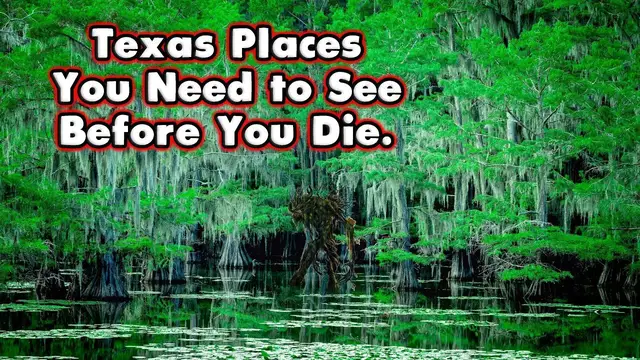 'Video thumbnail for 31 Places you need to see in Texas before you die.'