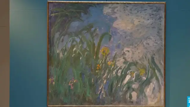 Video thumbnail for Art: Claude Monet's 'Iris' fetches 50M euros at Paris auction