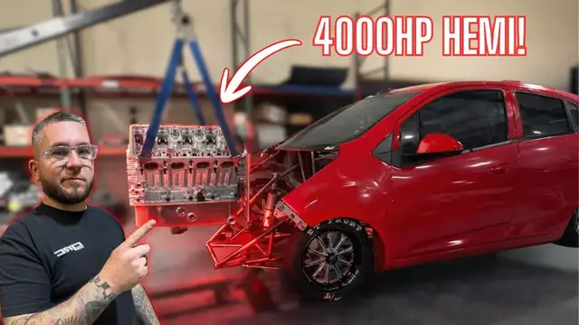 Video thumbnail for INSANE 4000HP Hemi in a Tiny Spark. Will it Work?