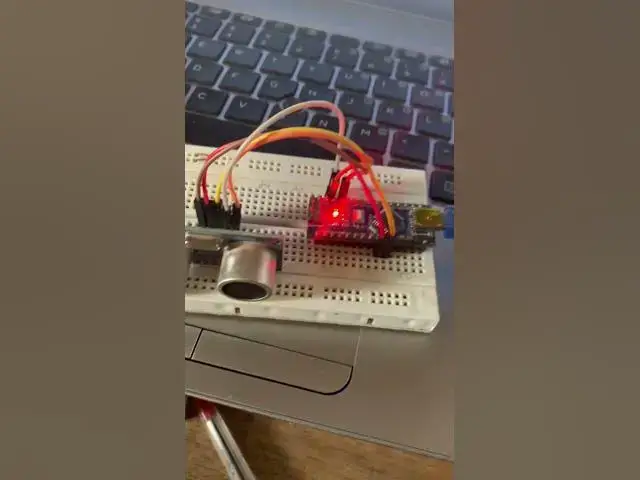 Video thumbnail for HY-SRF05 Ultrasonic Sensor testing. #ultrasonicsensor #arduino #nano #hysrf05 #electronics