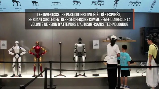 Video thumbnail for La débâcle boursière d'Unitree annonce-t-elle la fin de la bulle de la robotique chinoise?.