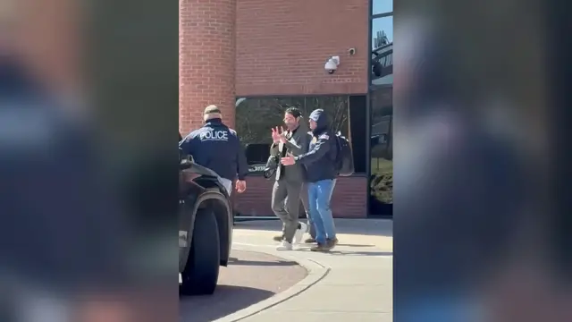 'Video thumbnail for Columbia student arrested during naturalisation interview'