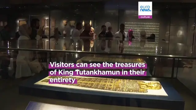 'Video thumbnail for Great expectations: The world's biggest museum dedicated to Ancient Egypt opens its doors'