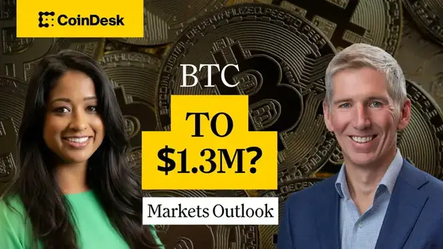 Video thumbnail for $1.3 million bitcoin will be “relatively easy,” says Bitwise’s Matt Hougan