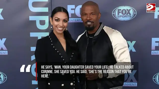 Video thumbnail for Jamie Foxx’s daughter saved his life after stroke