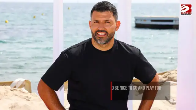 Video thumbnail for Sergio Agüero admits he does not miss playing football