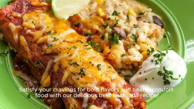 Video thumbnail for Beef Enchilada Recipe