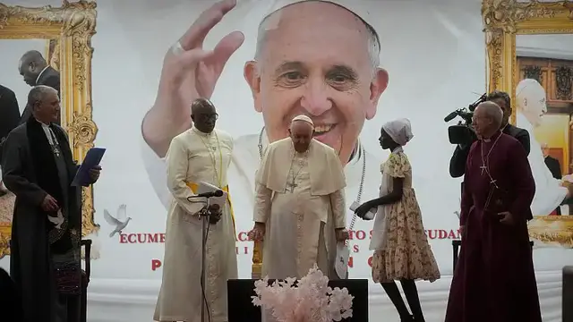 'Video thumbnail for Pope Francis Remembered as a Champion of Peace in South Sudan'