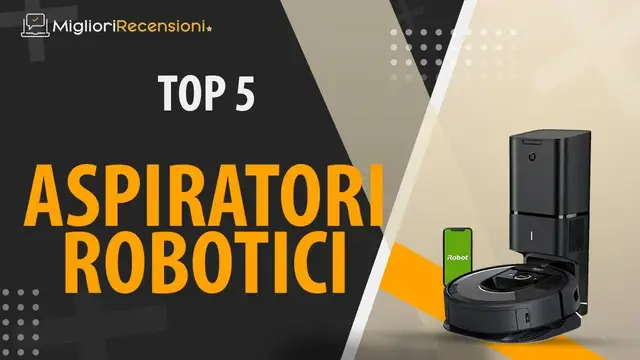 Video thumbnail for ⭐️ MIGLIORE ASPIRAPOLVERE ROBOTICO - Consigli e Guida all'acquisto (Comparativo 2022)