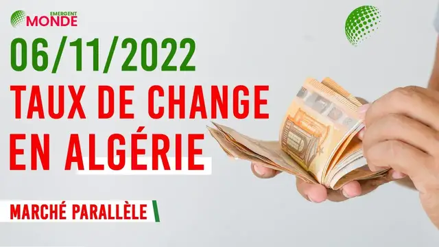 Video thumbnail for 💰 CHANGE EURO DINAR DIMANCHE 06 NOVEMBRE 2022 - (Marché noir Algérie)