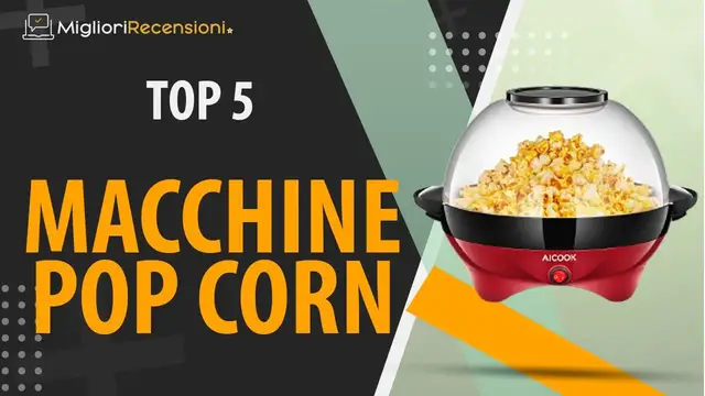 Video thumbnail for ⭐️ MIGLIORE MACCHINA POP CORNE - Consigli e Guida all'acquisto (Comparativo 2021)
