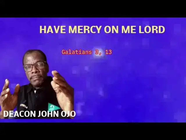Video thumbnail for HAVE MERCY ON ME LORD...