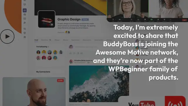 Video thumbnail for Welcome BuddyBoss to the WPBeginner Family of Products