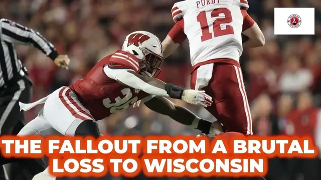 Video thumbnail for The fallout from Nebraska football loss to Wisconsin