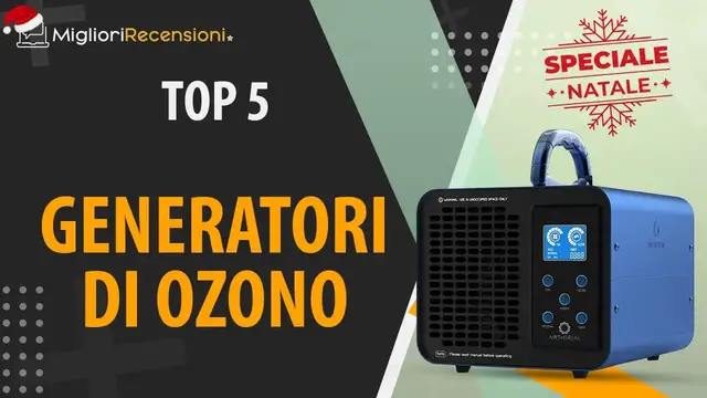 Video thumbnail for 🎁 MIGLIORE GENERATORE DI OZONO - NATALE 2021 (Confronto & Guida all'acquisto)