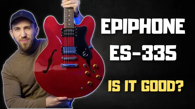 Video thumbnail for Epiphone ES-335 DOT - Better Than Gibson? Review, Demo & My Experience