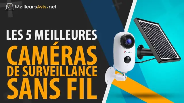 Video thumbnail for ⭐️ MEILLEURE CAMÉRA DE SURVEILLANCE SANS FIL - Avis & Guide d'achat (Comparatif 2021)