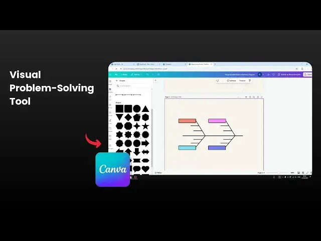 Video thumbnail for How to Create a Fishbone Diagram in Canva